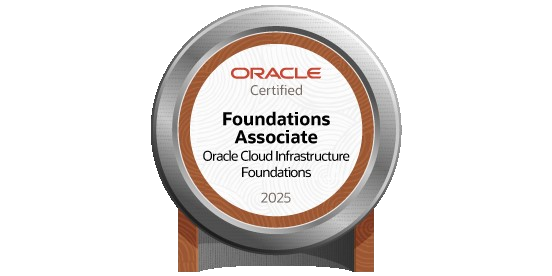 Oracle Cloud Infrastructure 2025 Foundations Associate - behaald door Maarten Schoonus